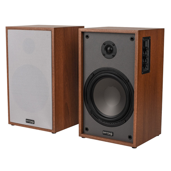 Main product image for Dayton Audio Classic B65A Powered Bluetooth Bookshelf Speaker Pair Wood300-261